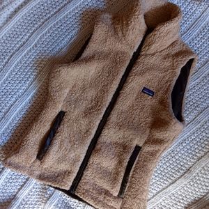 Womens teddy patagonia vest